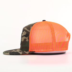 Logo Vá PVC 7 Tấm Chất Lượng Cao Theo Yêu Cầu Của Khách Hàng Oem Mũ Lưỡi Trai Mũ Snapback Gorras Thêu Lưới Vải Camo Kỹ Thuật Số Vành Phẳng - Product Image 3