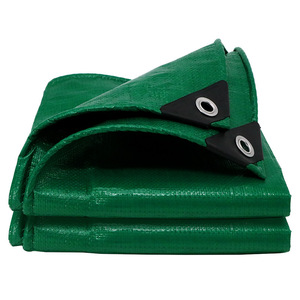 PVC Rainproof Cloth Tarpaulin 6.0-7.0mm Thick Waterproof Dark Green Outdoor <b>Cargo</b> <b>Cover</b> - Product Image 1