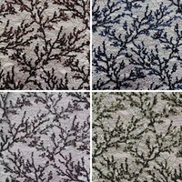Fournisseur de tissus : Tissu en dentelle, maille, sequins et perles brodés à motifs floraux (branches et fleurs) pour robes de soirée et tenues de défilé - Tessuto a Ricamo