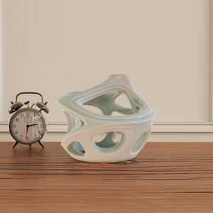 Vente en gros de grotte à poissons en céramique blanche minimaliste, ornement d'aquarium lisse, aquarium personnalisé pour aquascapes design et décoration intérieure - Product Image 4