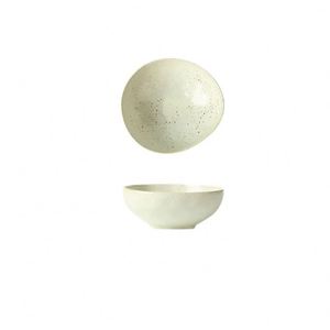 Wholesale Irregular Ceramic and Restaurant Small <b>Sauce</b> Japanese Porcelain Rice Salad Bowl - Product Image 6