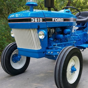 Tractor Agrícola Clásico Ford 3610 Azul con Ruedas, Tractor de Caminata para Granja - Product Image 1