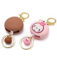 Porte-clés poubelle 3D mignon en PVC souple écologique, personnalisable avec nom et logo, qualité supérieure, vente chaude en usine