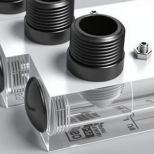 Misuratore di Flusso d'Olio Rotativo Montato su Pannello con Valvola, Personalizzabile OEM, Materiale ABS, Connessione Filettata per Misurazione del Flusso d'Olio - Product Image 5