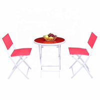 Ensemble de bistrot pliable, chaise et Table, 10 pièces, mobilier d'extérieur, Art de jardin
