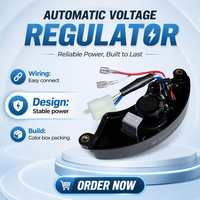 Regulator Tegangan Otomatis AVR 7-8KW Berkualitas Tinggi Satu/Tiga Fasa untuk Bagian Mesin Diesel Alternator
