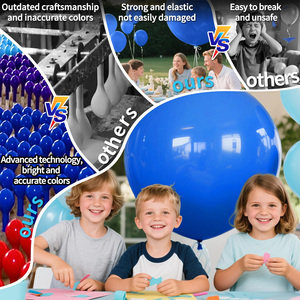 Ballons en latex de haute qualité, grands, géants, pour anniversaires, mariages, baby showers, anniversaires de mariage, décorations de fête, ballons en latex de 36 pouces - Product Image 3