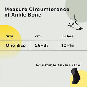 Soporte de Tobillo Transpirable con Fuerte Sujeción, Venda de Compresión para Alivio del <span class=keywords><strong>Dolor</strong></span>, Recuperación de Lesiones Deportivas y Protección Diaria - Product Image 6