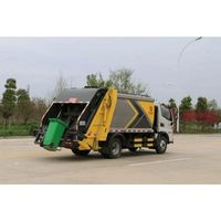 Camion compacteur de déchets Euro Standard JAC 4X2 6CBM, option LHD/RHD, véhicule de collecte des déchets pour l'Afrique et le Moyen-Orient