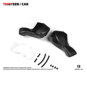 Cucharas de fibra de carbono seco, entrada de aire mate, sistema de decoración Interior, capó de motor de fibra de carbono para BMW M3 M4 G87 G80 G82 - Product Image 3