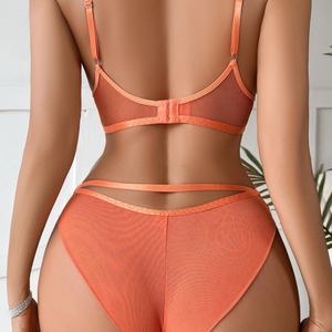 Ensemble de lingerie sexy de luxe pour femmes, nuisette de haute qualité, soutien-gorge et culotte en dentelle, lingerie fantaisie pour femmes - Product Image 4