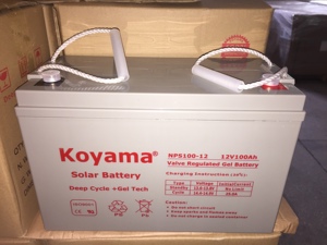 Battery for Solar Light 12V 100ah GEl Deep Cycle Battery for Solar System - Product Image 3