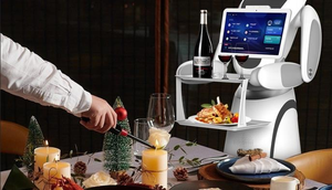 <span class=keywords><strong>Robot</strong></span> nhắc nhở theo dõi đơn hàng theo thời gian thực bảo trì thấp cho sảnh khách sạn/sảnh nhà hàng áp dụng - Product Image 5