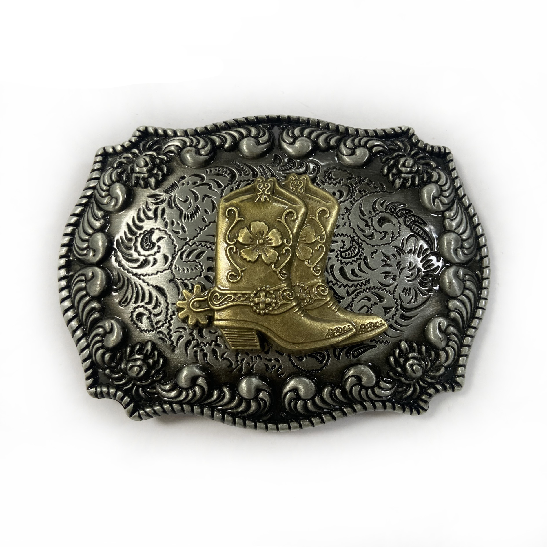 Vintage Art Ornament Metal Leather Women Belt SUOSDEY 2Pack Women main image 2
