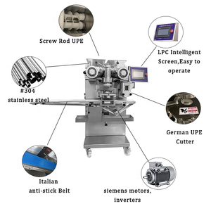 Machine automatique à faire des tartes, des pop-tarts et des biscuits fourrés, machine à former des barres <span class=keywords><strong>de</strong></span> biscuits longs - Product Image 5
