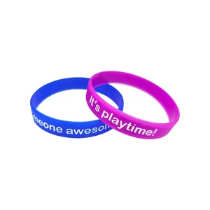 Pulsera de silicona con logotipo o texto personalizado profesional ecológico - Product Image 5