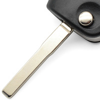 Carcasa Universal para Control Remoto de Auto de 3 Botones, Llave HU101 sin Cortar, Llave Inteligente con Entrada sin Llave, Arranque Remoto, Programador de Llaves de Vehículo
