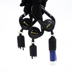 Retractable Pull Reel <b>Lighter</b> Leash With Clip PVC ABS Holder Sleeve Customizable Logo Modern Design - Product Image 3