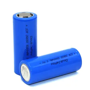 3.7v ICR 26650 5000mAh lityum iyon şarj edilebilir pil hücresi