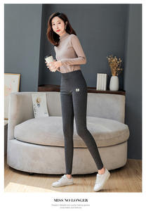 Warm Women Pants <strong>Winter</strong> Skinny Thick Velvet Wool Fleece <strong>Leggings</strong> Trousers <strong>Lambskin</strong> Cashmere Pants Female <strong>Leggings</strong> - Product Image 4