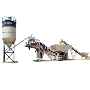 low production cost concrete batching and mixing plant price