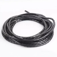 Organiseur de câbles électriques en spirale de 4, 6, 8, 10, 12, 14, 16, 20, 25, 30 mm, protection de câbles, gaine de câble, bandes d'enroulement en spirale