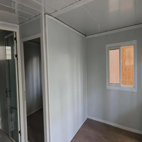 Hochwertiges 20-Fuß-Containerhaus, wasserdicht, Sandwichpaneel, vorgefertigt, erweiterbar