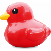 Canard gonflable publicitaire en PVC pour usage extérieur, marque FUN BOUNCE