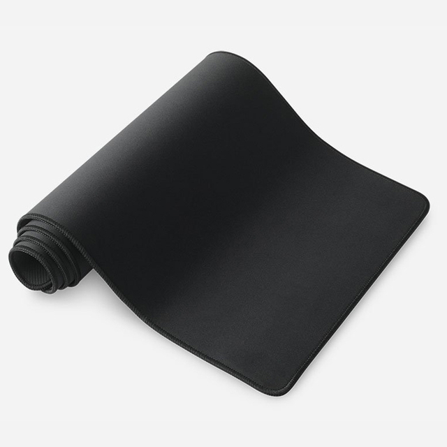 Custom Black Waterproof Ultra Smooth Surface XXL Large Extended Gaming Desk Mouse Pad Mat Mousepad with Stitched Edges