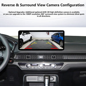 Radio para Auto con Pantalla de Audio y Video, Reproductor de DVD, Android 14, Cristal 850, <span class=keywords><strong>16</strong></span>+512GB, para <span class=keywords><strong>HONDA</strong></span> <span class=keywords><strong>CRV</strong></span> 2023-2025 - Product Image 4