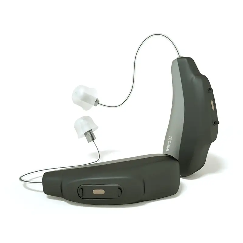 Audífono Digital para personas con función de Color, audífono interno pequeño recargable para desactivación auditiva, ajuste de origen