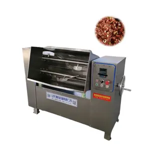 Commercial Meat Mixing Machine Vacuum Meat Mixer Machine Dumpling Ham Sausage Minced Meat Mixing Machine