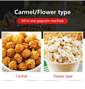Máquina de palomitas de maíz de caramelo de alta calidad con precio de fábrica, máquina de palomitas de maíz para ver películas y almacenamiento - Product Image 4