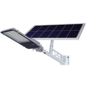 Iluminación de aluminio con energía solar Ip66 Impermeable al aire libre 50W 100W 200W 300W LED Farola solar - Product Image 2