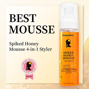 Mousse coiffante légère infusée au miel, styler 4 en 1 pour une brillance lisse, une définition des boucles et une tenue - Product Image 5