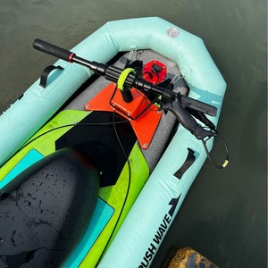 Planche de surf électrique gonflable Rushwave 16 pouces pour sports nautiques, lacs, rivières, débutants, unisexe, en PVC - Product Image 3