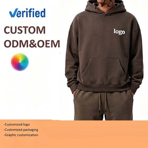 Sweat à capuche pour homme, imprimé graphique hip-hop, logo brodé, haute qualité, vente directe d'usine - Product Image 1