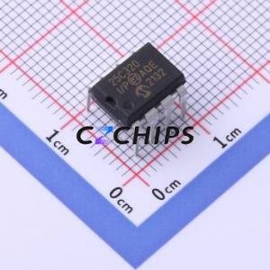 Original et nouveau 25C320-I/P puce de circuit intégré PDIP-8 EEPROM vente entière fournisseur de puces de composants électroniques et Service de nomenclature - Product Image 1