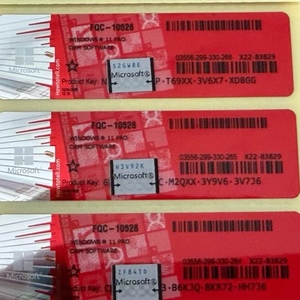 Win <span class=keywords><strong>11</strong></span> Pro COA ภาษาอังกฤษ แพ็คเกจเต็ม OEM พร้อมสติกเกอร์  ใช้งานออนไลน์ทั่วโลกได้ รับประกันหลายเดือน  สินค้าพร้อมส่ง  แอนตี้ไวรัสออนไลน์ - Product Image 1