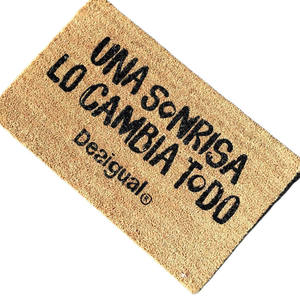 Paillasson imprimé personnalisé, vente en gros, <span class=keywords><strong>tapis</strong></span> en Coco vierge uni avec support en pvc - Product Image 1