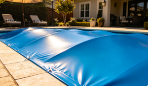 Couverture de <span class=keywords><strong>piscine</strong></span> VECTUS 30 pieds en <span class=keywords><strong>filet</strong></span> anti-feuilles, maille tricotée enduite de PVC, respirante, <span class=keywords><strong>filet</strong></span> de sécurité hivernal, coupe-vent, imperméable pour piscines au sol - Product Image 3