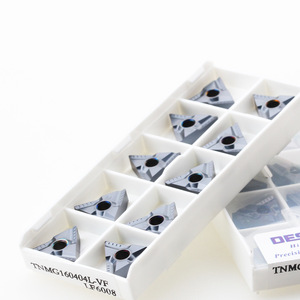 Insert de tourne-outil Deskcar Tnmg160404l Vf, épaisseur 2,5 mm, forme triangulaire, pour usinage des métaux - Product Image 3