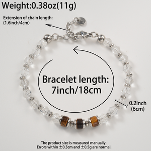 Bracelet unisexe texturé, élégant et tendance, en acier inoxydable incrusté de résine, perles fines de luxe, vente en gros, idéal pour les rassemblements quotidiens - Product Image 6