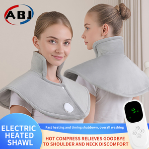 Elektrisches <span class=keywords><strong>Massage</strong></span>-Heizkissen für die Schulter mit 9 Heizstufen, 2-Stunden-Abschaltautomatik, für den Winter geeignet, waschbar - Product Image 1
