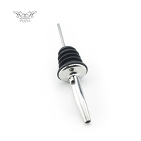 Outils de bar en métal, acier inoxydable 304, caoutchouc et silicone, design moderne personnalisé, becs verseurs pour bouteilles de vin