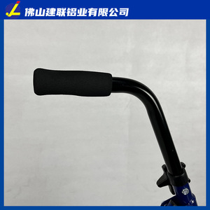 Andador con Ruedas y Asiento de Aleación de Aluminio Ligero Plegable para Ancianos y Discapacitados, Operación Manual, Talla Única - Product Image 5