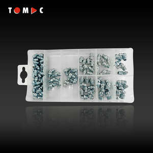 Tomac mỡ núm vú (<span class=keywords><strong>zerk</strong></span> phù hợp) Bộ phân loại, 110 pcs xe tải công cụ - Product Image 2