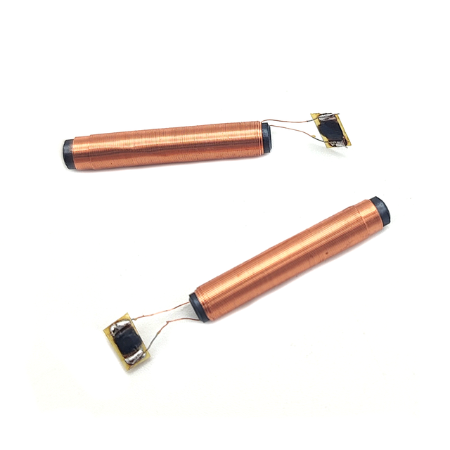 Copper Wire Antenna Coil for HF 134.2khz 125khz RFID Ferrite Core RFID Wire Ferrite Rod Access Control for Signal Receiving
