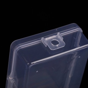Transparent Rectangular Plastic Storage Box With Lid PP Material Jewelry Box Spare Parts Packaging Tool Organizer Container - Product Image 3