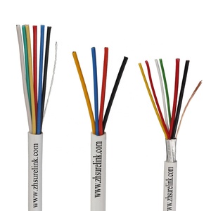 Surelink 24AWG 4 lõi 6 lõi <span class=keywords><strong>8</strong></span> lõi đa lõi cáp tín hiệu cho an ninh Hệ thống báo động Cáp báo động - Product Image 1